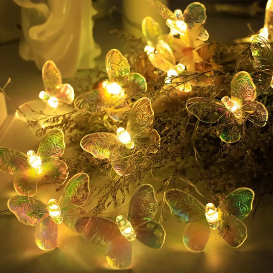 Led Paper Cranes Fairy Lights: Ideal For Gazebo Festivities And Holiday Celebrations Butterfly New