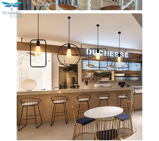 Led Pendant Lamp Cylinder Light Kitchen Island Dining Room Shop Bar Counter Decoration Pipe Lamps