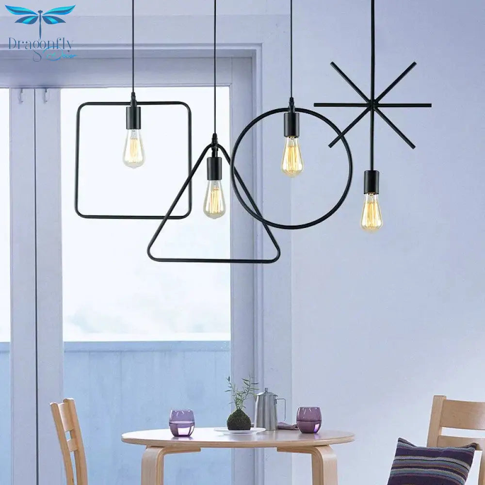 Led Pendant Lamp Cylinder Light Kitchen Island Dining Room Shop Bar Counter Decoration Pipe Lamps
