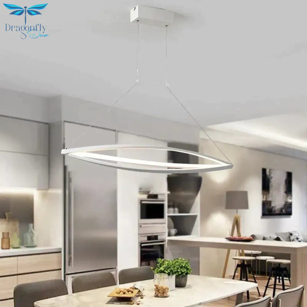 Led Pendant Lights For Living Room Bedroom Kitchen Lustre Cuisine Acrylic Lampshade Handing