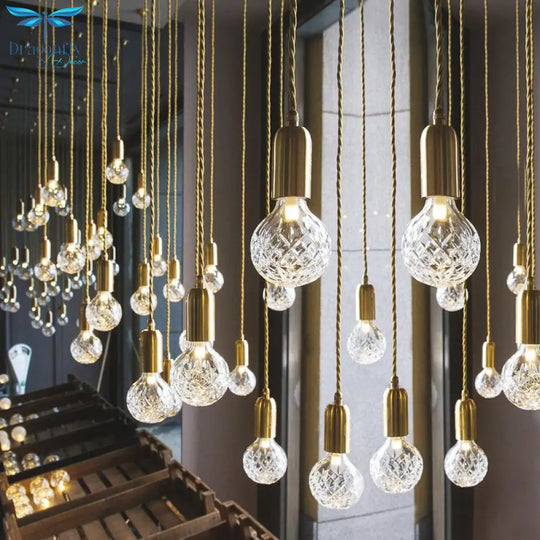 Led Pendant Lights Loft Style Hanging Restaurant Lighting Fixtures Indoor Decorative Luminaires