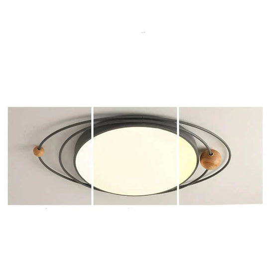 Light In The Bedroom Nordic Minimalist Modern Creative Planet Lights Multicolor Led Ceiling Lamps