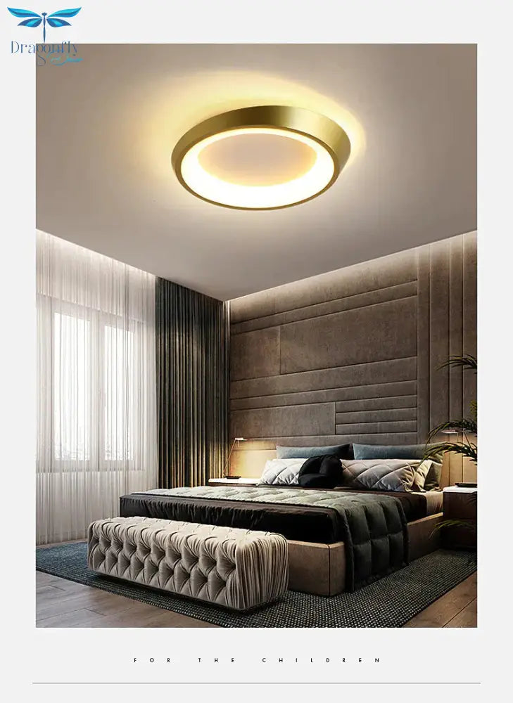 Light In The Bedroom Simple Modern Led Ceiling Lamp Room Lighting Creative Master Living Lamps