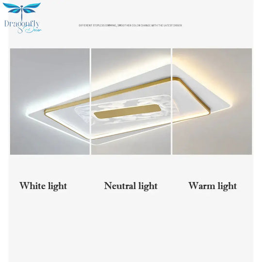 Living Room Ceiling Lamp Creative Feather Light Luxury Led Lamps