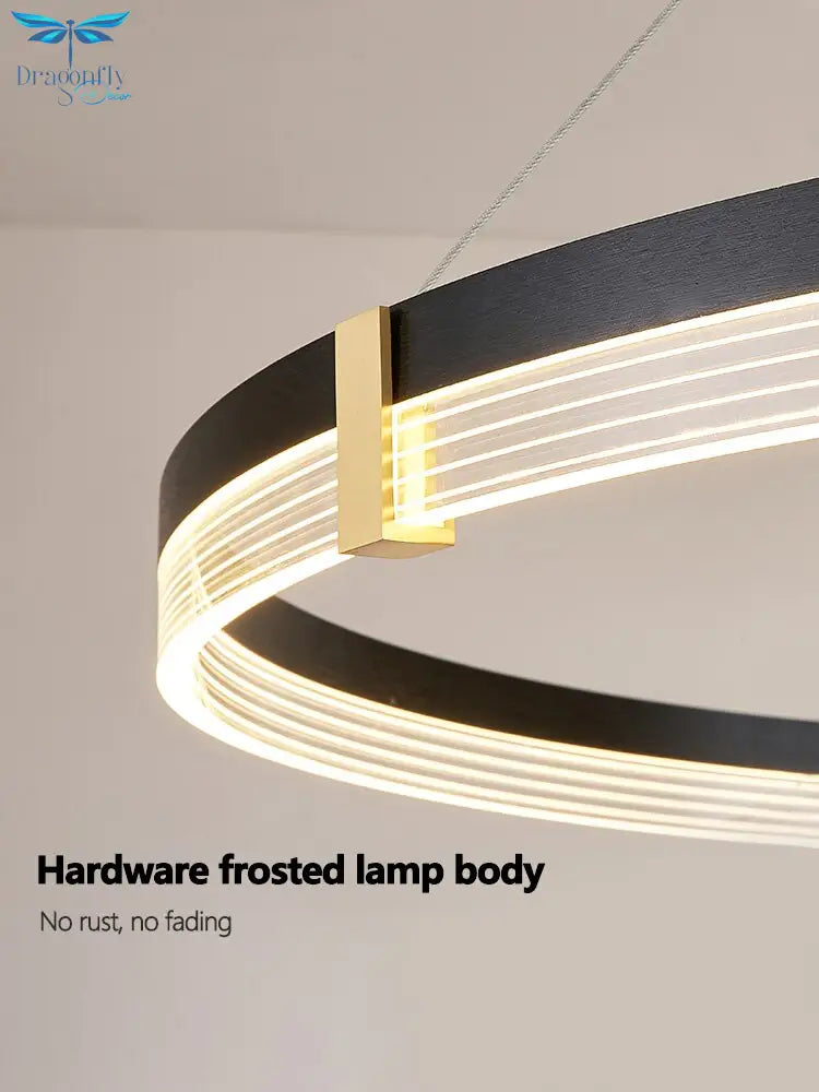 Living Room Chandelier Simple Modern Led Lighting Creative Nordic Luxury Restaurant Bedroom Lamp