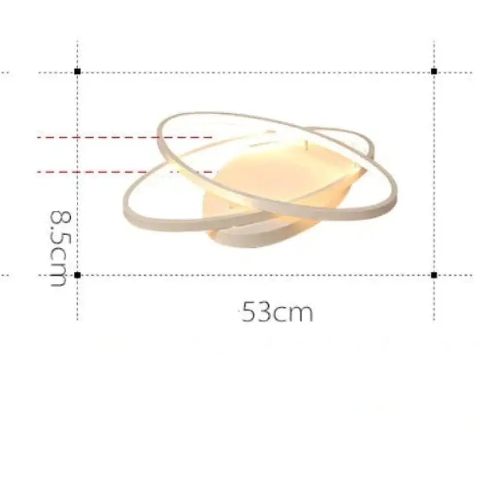 Living Room Lamp Personality Creative Led Ceiling Nordic Atmosphere Minimalist Lord Light In The