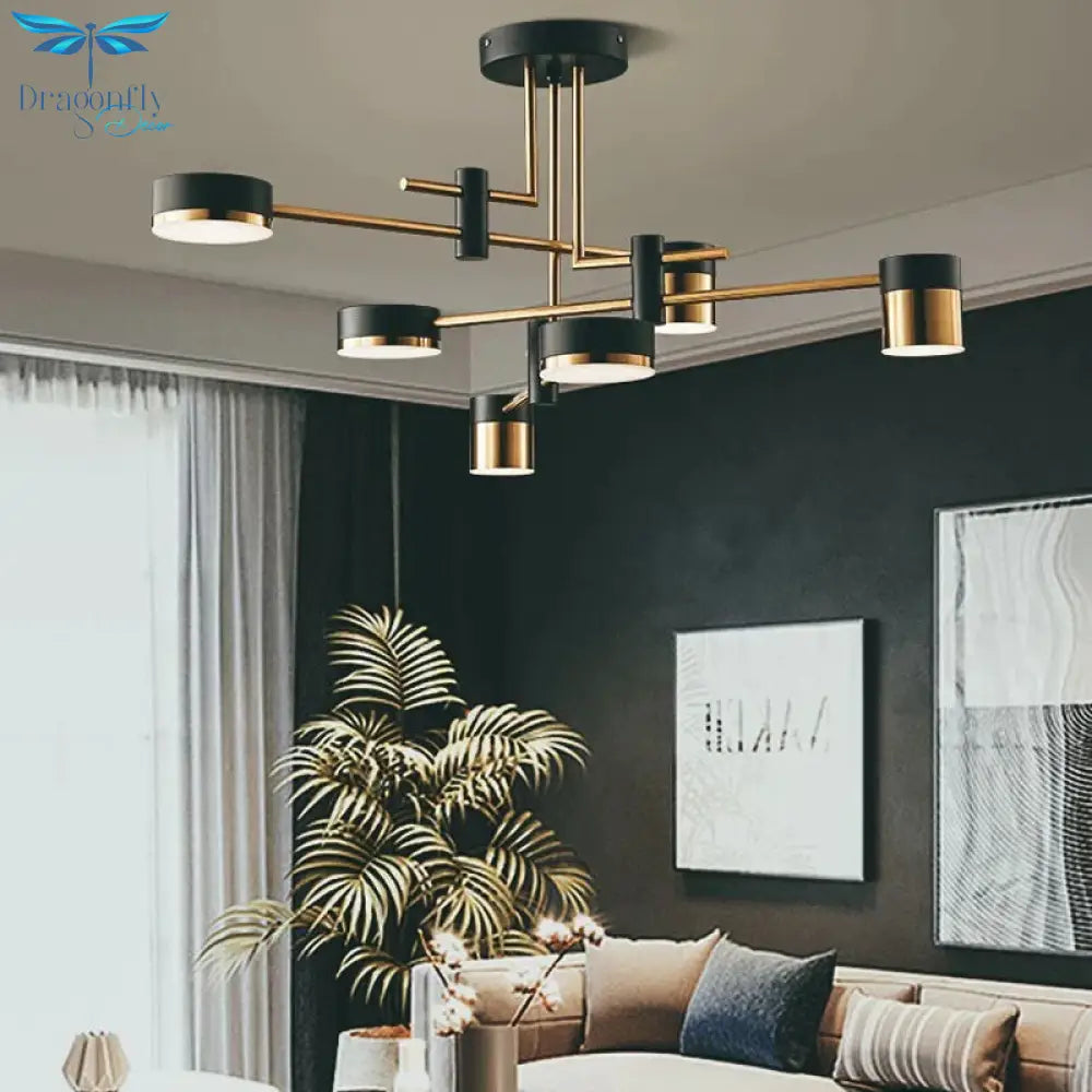 Living Room Light Luxury Bedroom Chandelier Modern Minimalist Hall Household Lamps Pendant