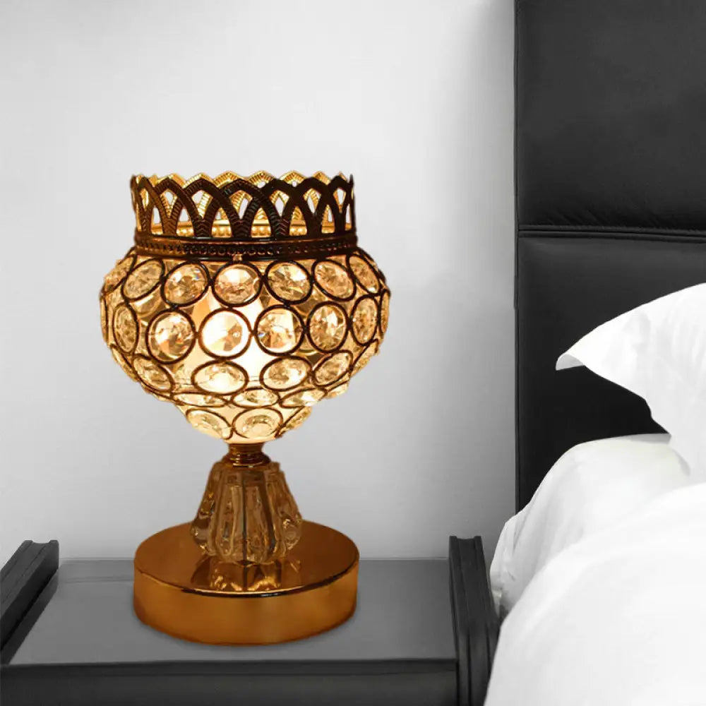Ludovica - Contemporary Table Lamp Gold / A