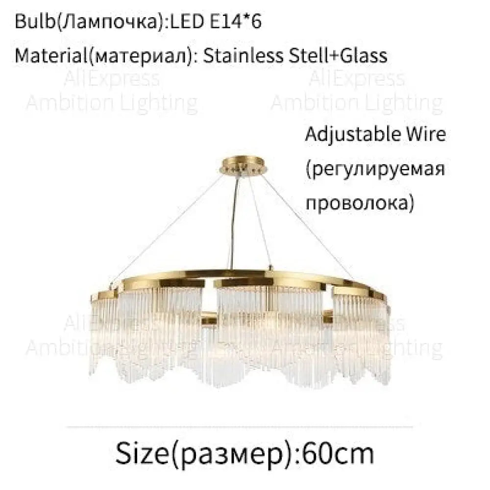 Lustrous Allure: Stainless Steel Crystal Led Chandeliers For Luxurious Spaces 8 Heads Chandelier /