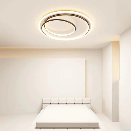 Master Bedroom Study Simple Modern Atmosphere Personalized Creative Led Room Ceiling Lamp