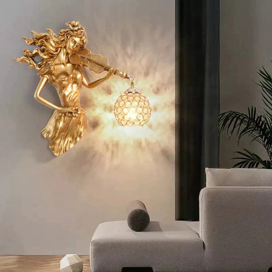 Maya | Crystal Wall Lamp