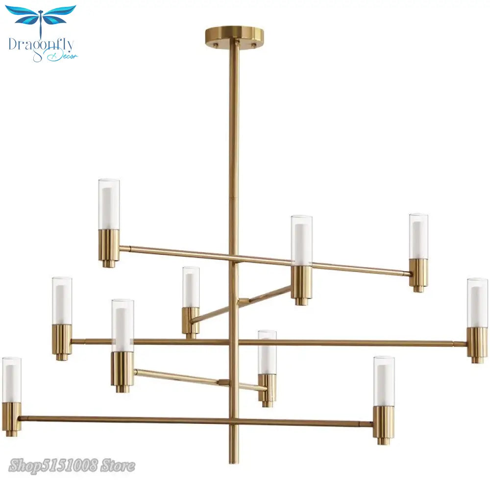 Meteor Chandeliers Lights Post Modern Luxury Living Room Bedroom Hanging Lamp Nordic Villa Adjust