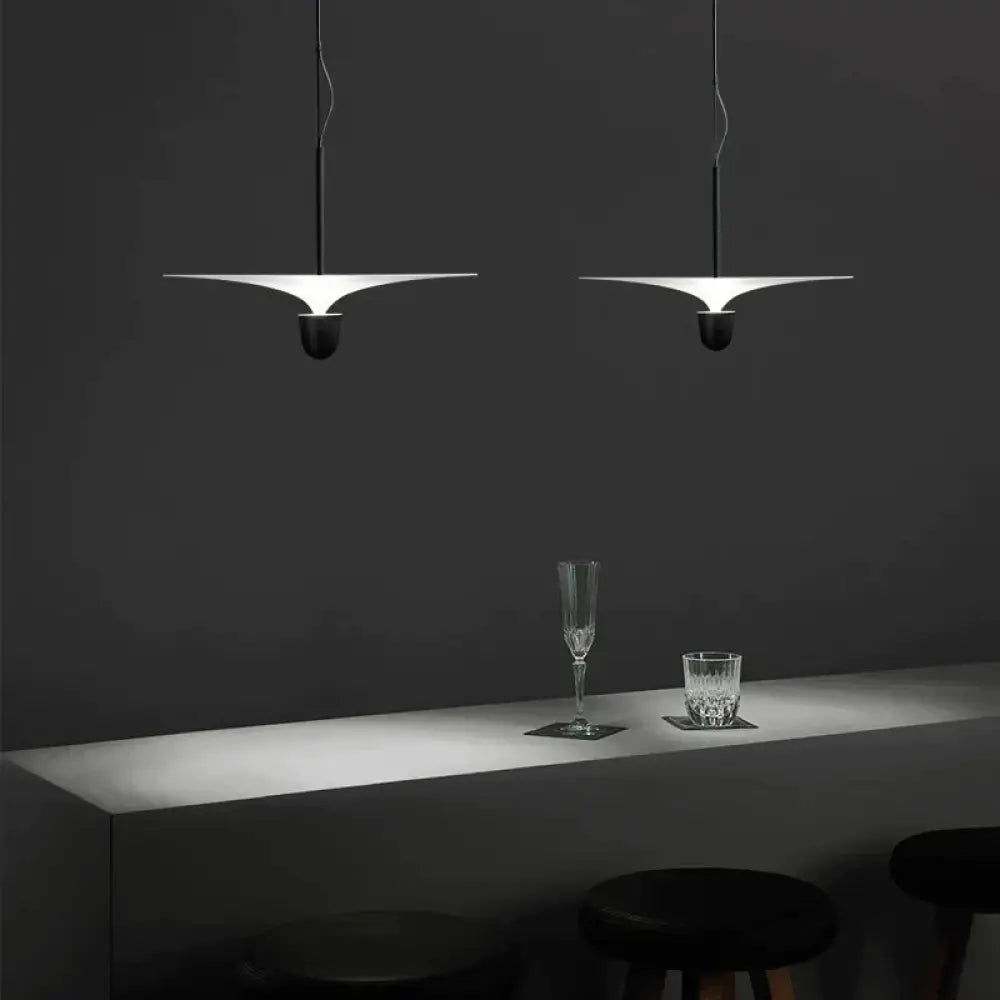 Minimalist Lamp Creative Personality Postmodern Light Luxury Ins Long Line Chandelier Pendant
