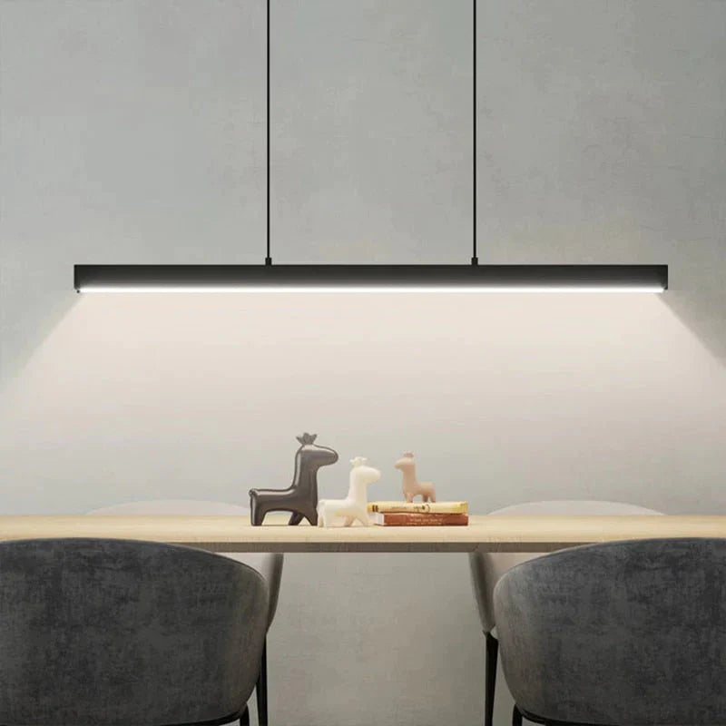 Minimalist Led Long Bar Pendant Light For Dining Room Kitchen Pendant