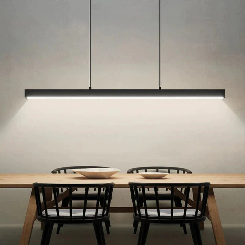 Minimalist Led Long Bar Pendant Light For Dining Room Kitchen Pendant