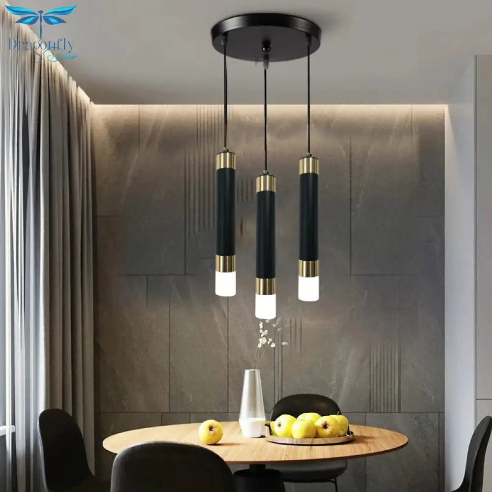 Minimalist Led Pendant Lights Hanglamp Drop Light For Restaurant Bar Kitchen Dining Room Staircase