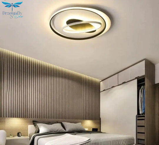 Modern Acrylic Ceiling Lights For Bedroom Support Remote Control Led Surface Mount Lamps