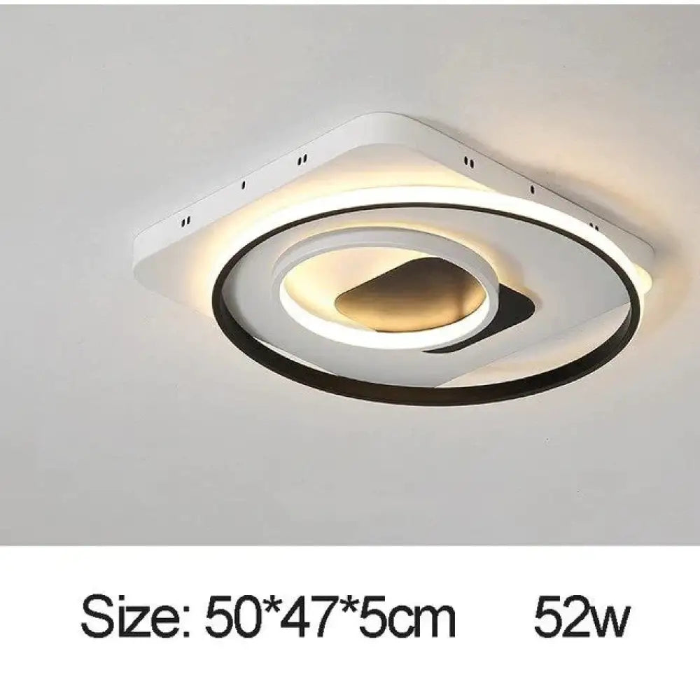 Modern Acrylic Ceiling Lights For Bedroom Support Remote Control Led Surface Mount Lamps Living