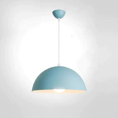 Modern Ceiling Lamps Semicircle Lampshade Aluminum Pendant Lights Restaurant Dining Table Kitchen