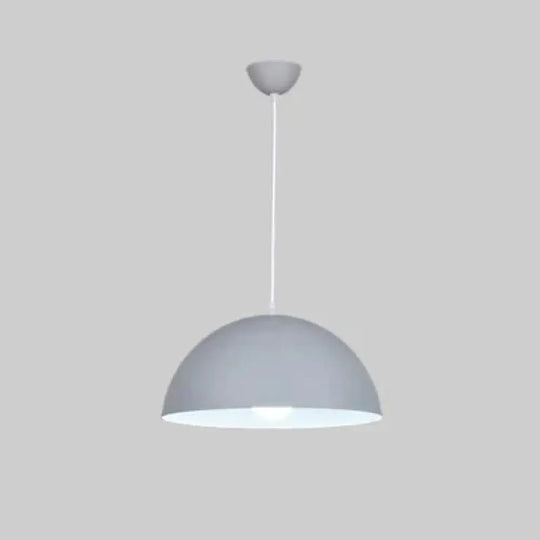 Modern Ceiling Lamps Semicircle Lampshade Aluminum Pendant Lights Restaurant Dining Table Kitchen