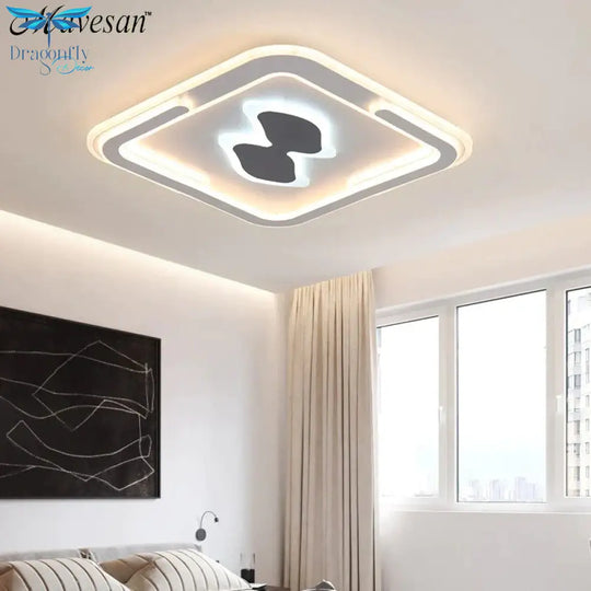 Modern Ceiling Lights Lamp White Cartoon Shape High Quality For Baby Room Bedroom Fixtures