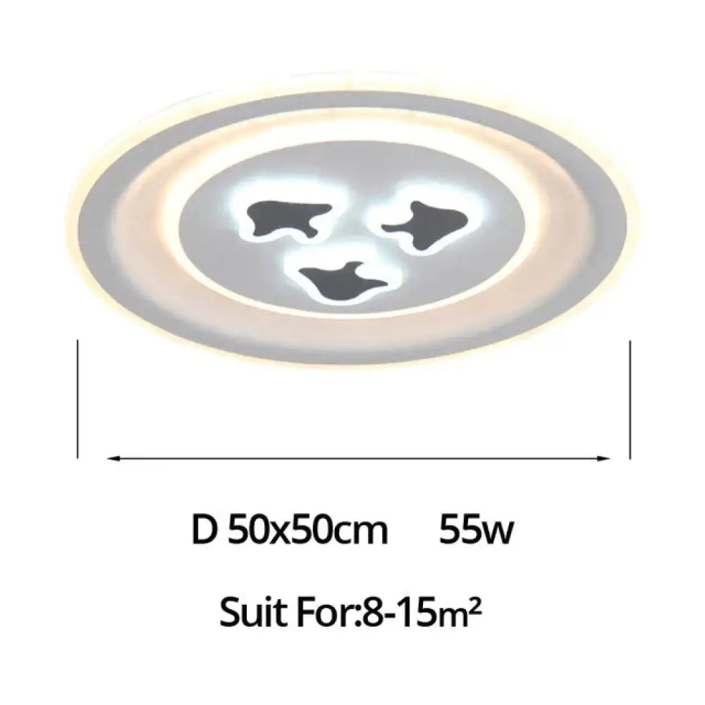 Modern Ceiling Lights Lamp White Cartoon Shape High Quality For Baby Room Bedroom Fixtures Color /