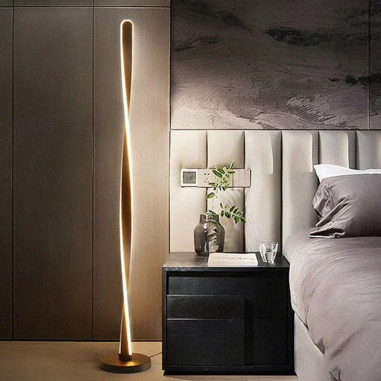 Modern Free Standing Lamps For Living Room Aluminum Floor Lamp Study Beside Stand Home Deco Led