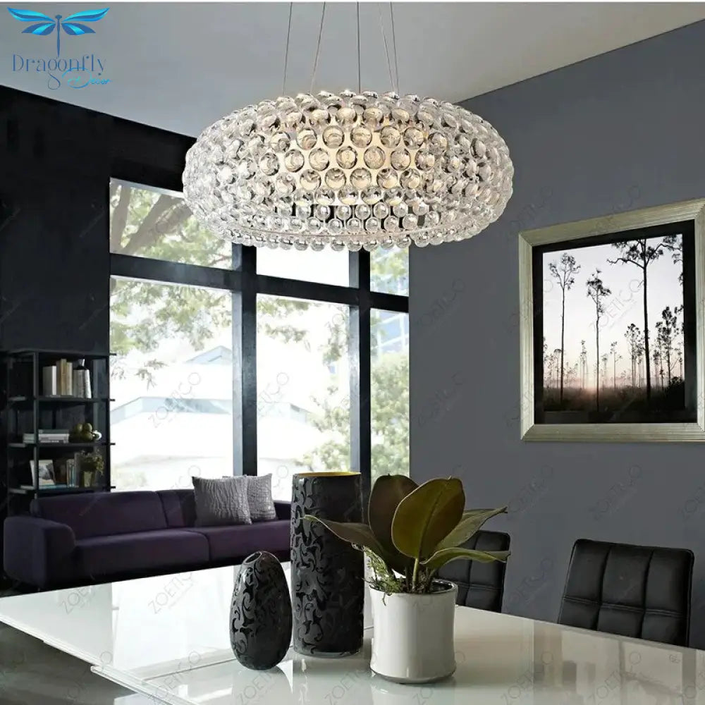 Modern Glass Plated Pendant Lamp Led E27 Light Fixture For Kitchen Lights Living Room Hotel Hall