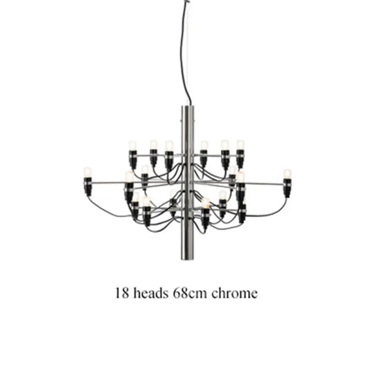 Modern Led Ceiling Chandelier Replica Pendant Lights Luxury Flo Suspension Lamp Living Room Hotel