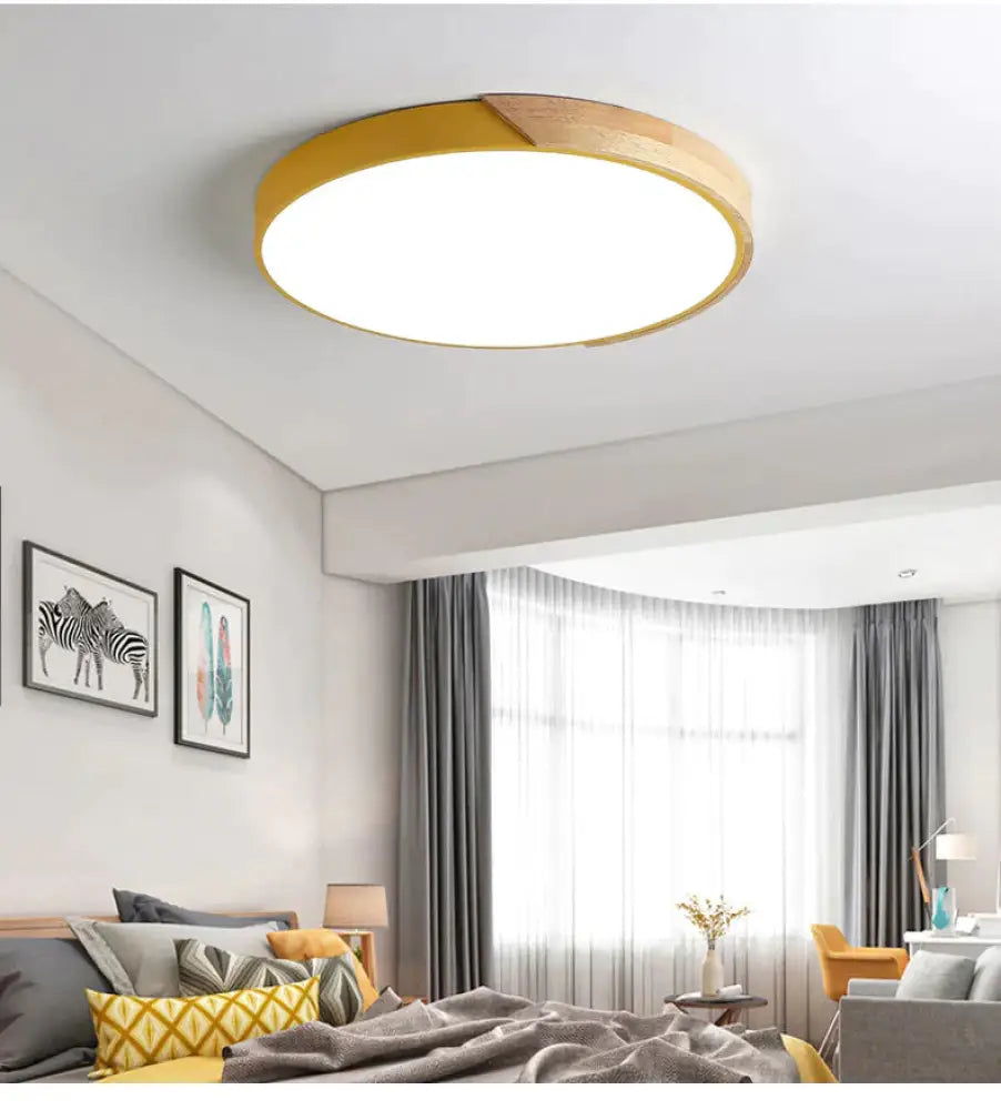 Modern Led Ceiling Light For Living Room Lighting Fixtures Bedroom Kitchen Surface Mount Lamp White