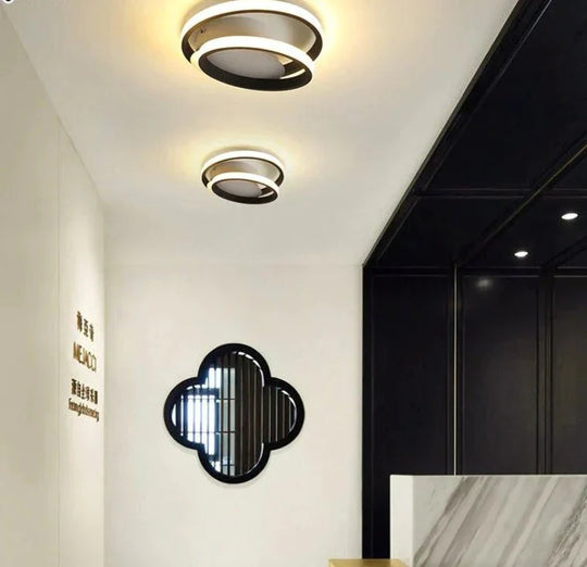 Modern Led Ceiling Light Warm Or Cool White For Living Room Corridor Balcony Surface Mounted Lights