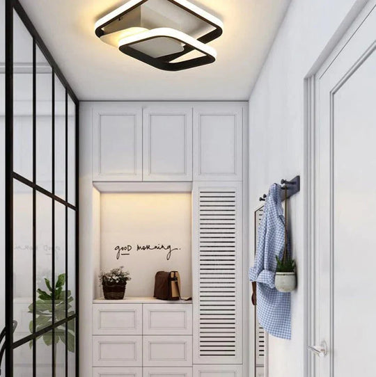 Modern Led Ceiling Light Warm Or Cool White For Living Room Corridor Balcony Surface Mounted Lights