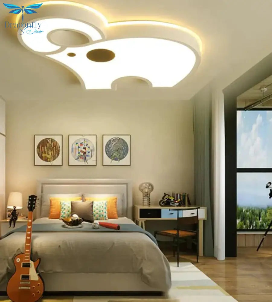 Modern Led Ceiling Lights For Living Room Bedroom Indoor Lighting Lamp Fixture Remote Control
