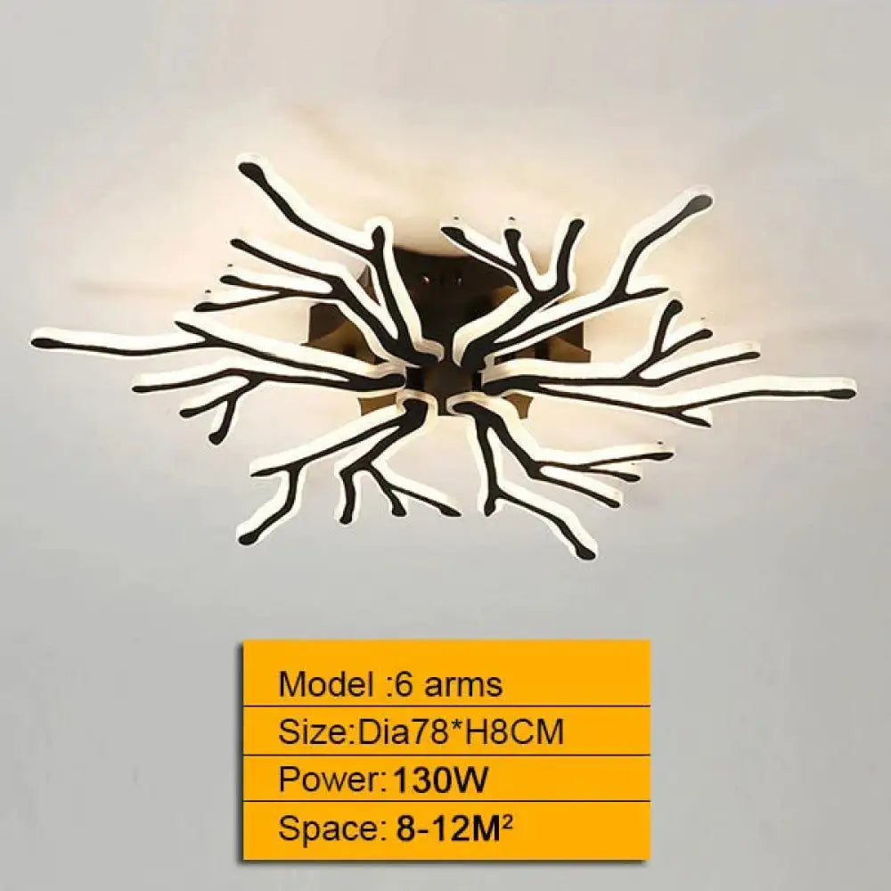 Modern Led Ceiling Lights For Living Room Master Bedroom Fixtures Home Lamp Diameter 780Mm /