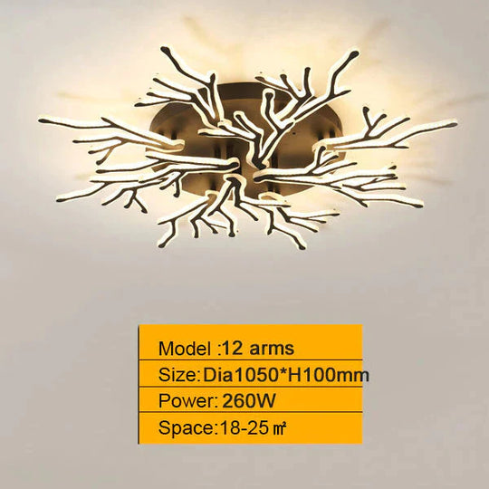 Modern Led Ceiling Lights For Living Room Master Bedroom Fixtures Home Lamp Diameter 1050Mm /