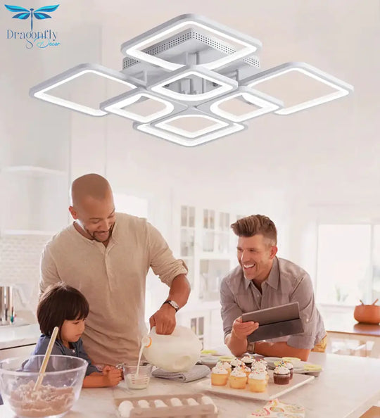Modern Led Ceiling Lights/Plafond Lamp Lustre Suspension For Living/Dining Room Kitchen Bedroom