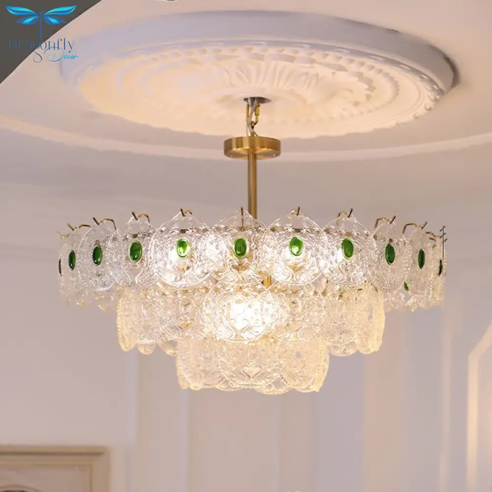 Modern Led Chandelier Luxury Lustre Retro Ceiling Lights Lighting Vintage Chandeliers Home