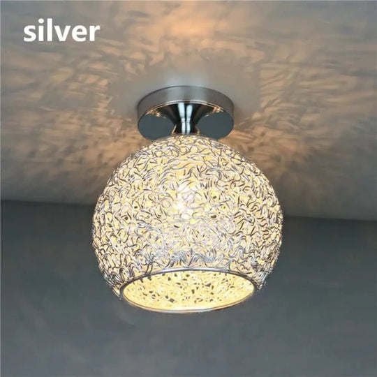Modern Led Colorful Ceiling Light Aluminum E26/27 Kitchen Bedroom Porch Dining Room Balcony