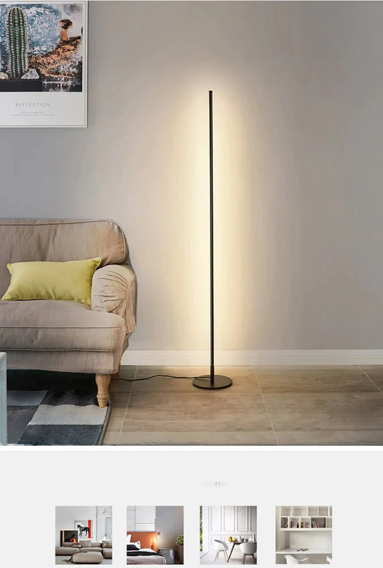 Modern Led Floor Lamp Bedside Corner Decoration Stand Light Home Decor Light Indoor Lighting