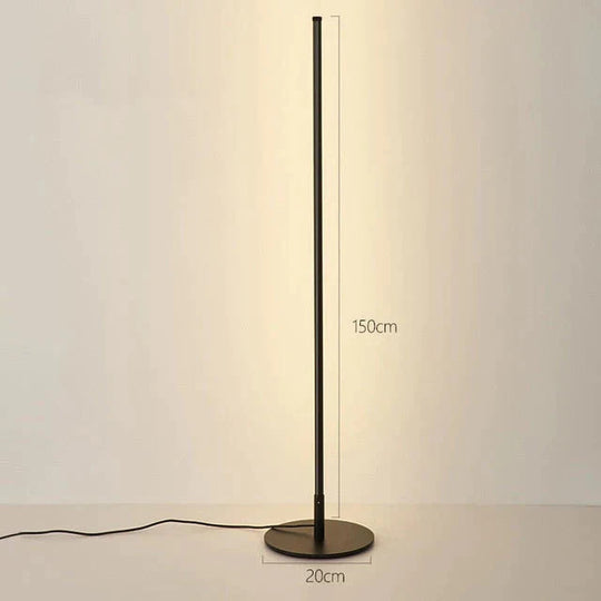 Modern Led Floor Lamp Bedside Corner Decoration Stand Light Home Decor Light Indoor Lighting