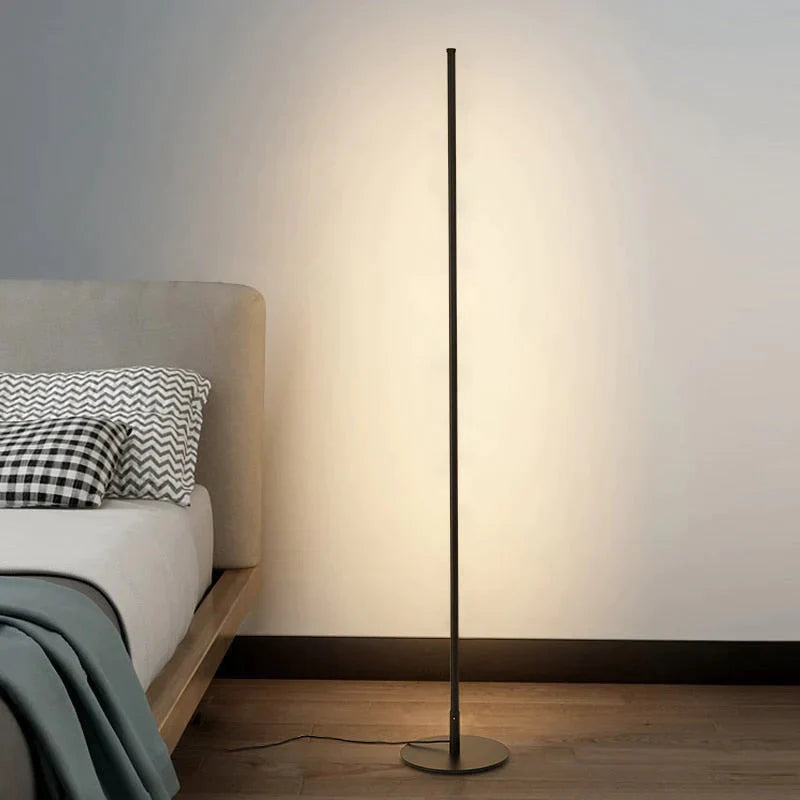 Modern Led Floor Lamp Bedside Corner Decoration Stand Light Home Decor Light Indoor Lighting