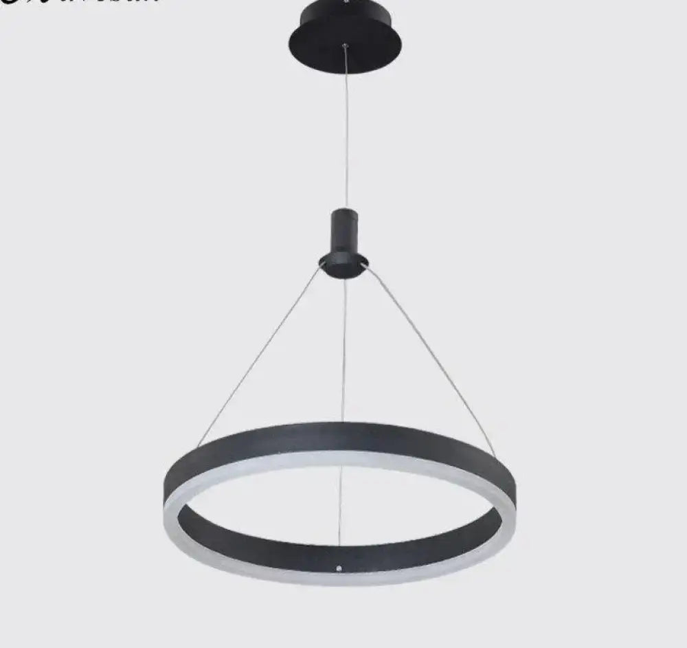 Modern Led Pendant Lamps For Dinning Room Acrylic Round Circle Hanging Lamp Dining Kitchen Light 1