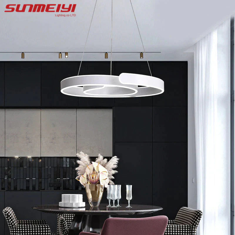 Modern Led Pendant Lights Art Decor Lighting Dining Room Parlor Hotel Lustre Vintage Chandelier