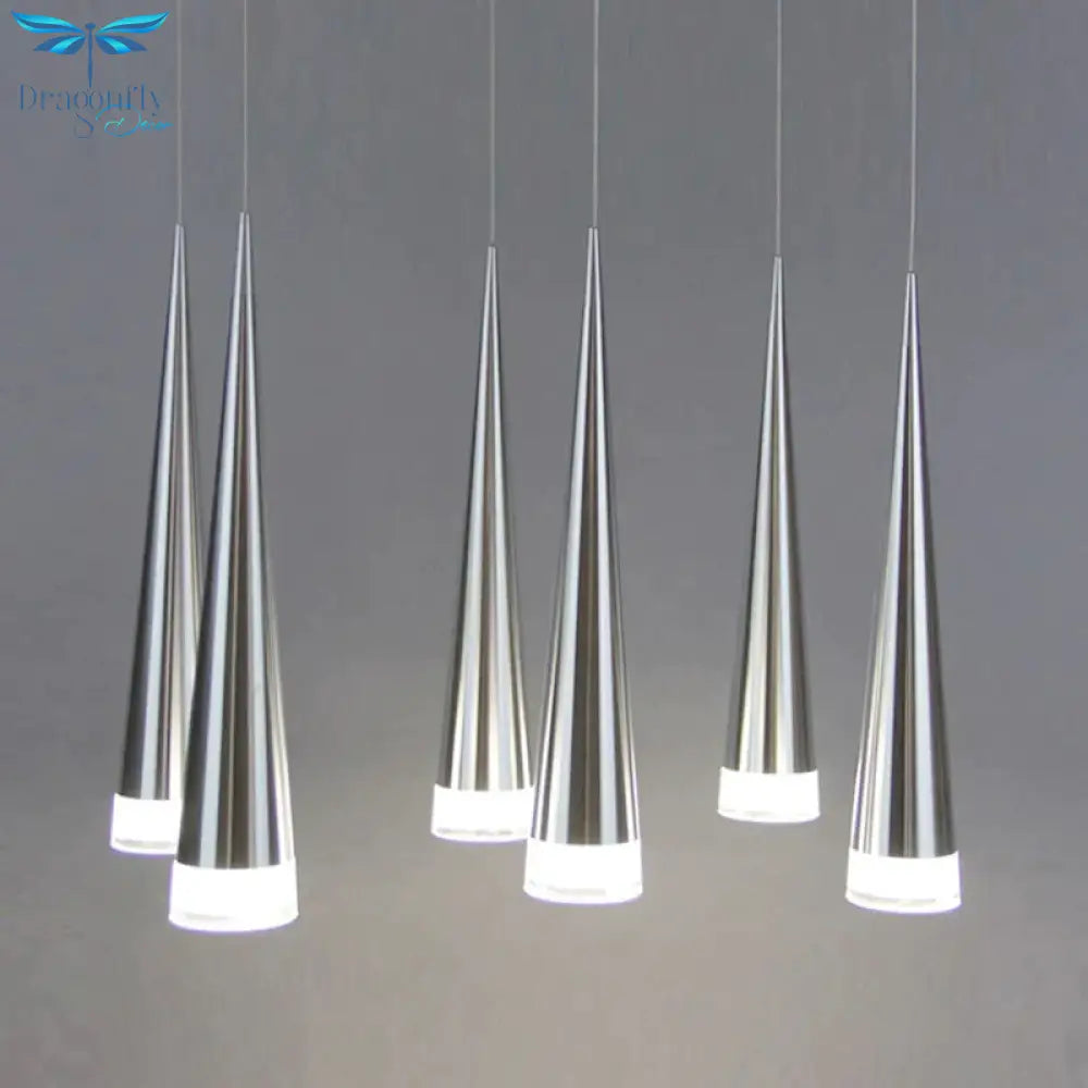 Modern Led Pendant Lights Fixture For Dining Room Aluminum Hardware Hanging Lamp Lighting