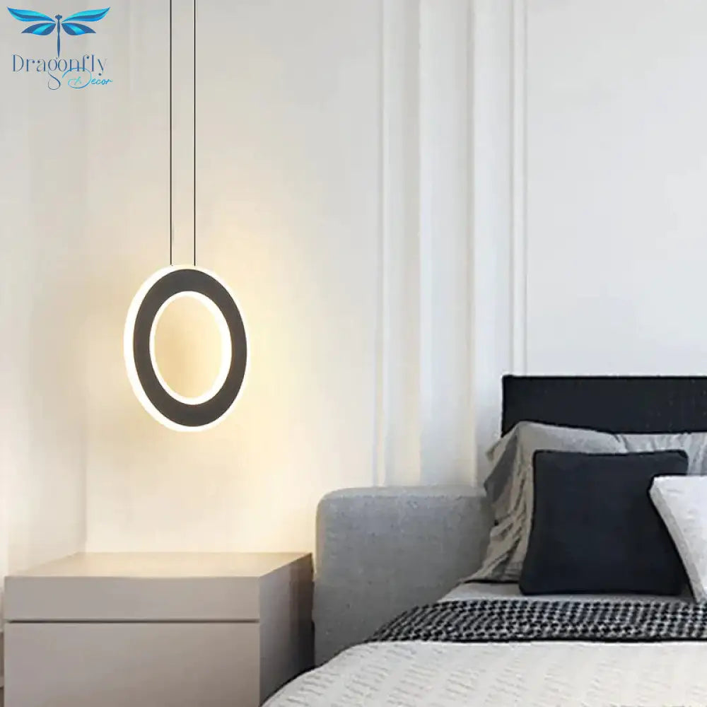 Modern Led Pendant Lights For Bedroom Dinning Room Bedside Home Deco Lamp Fixtures Free Shipping
