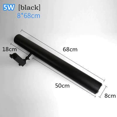 Modern Long Tube Led Track Light New Space Design Cool Office Bar Lamp Restaurant Showroom Shop