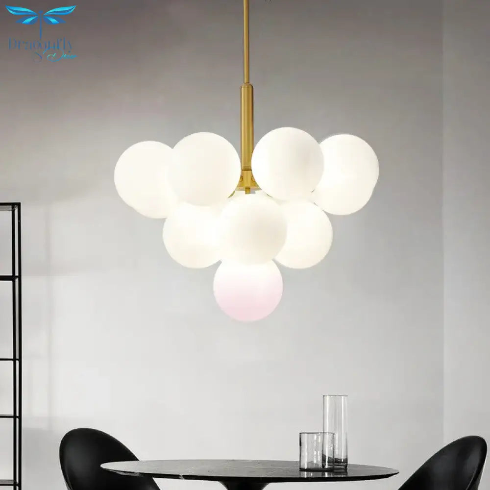 Modern Luxury Glass Led Pendant Lights For Restaurant Kitchen Room Desks Chandelier Bedroom Home
