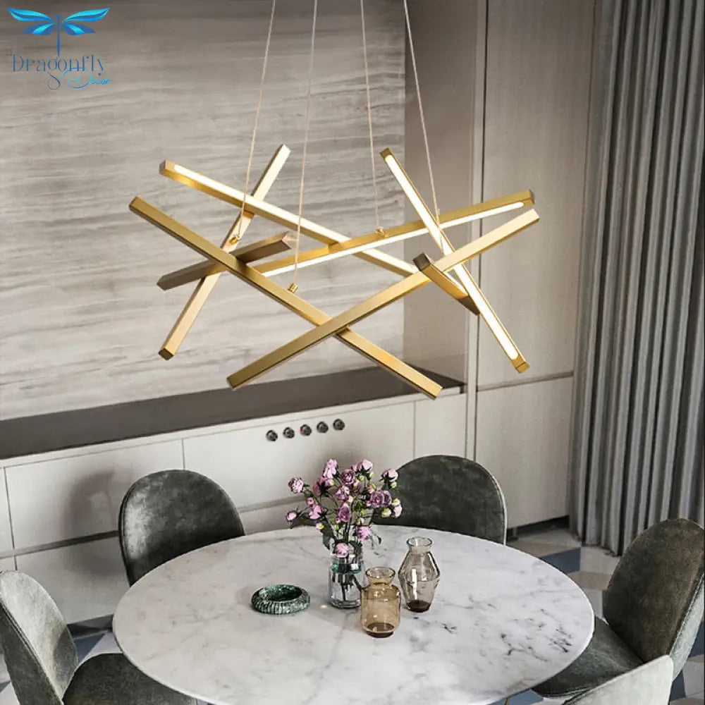 Modern Minimalist Led Seiling Lights Chandelier Lamp For Living Kitchen Dining Room Bedroom Home