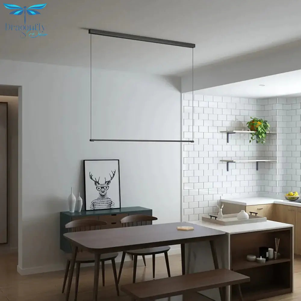 Modern Minimalist Pendant Light Hanglamp Kitchen Hanging Restaurant Living Room Personality