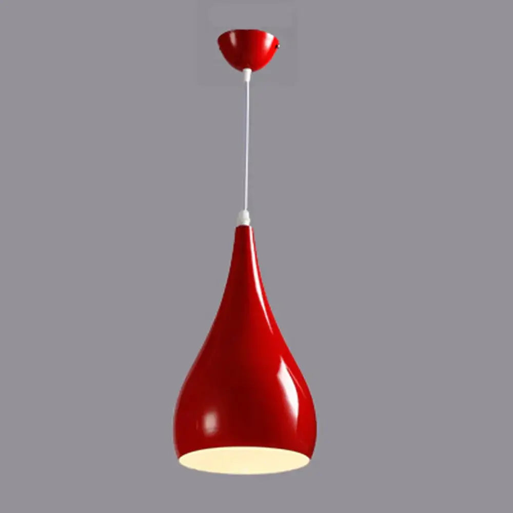 Modern Pendant Lamp Hanging Edison Bulb American Style For Living Room Creative Personality Red